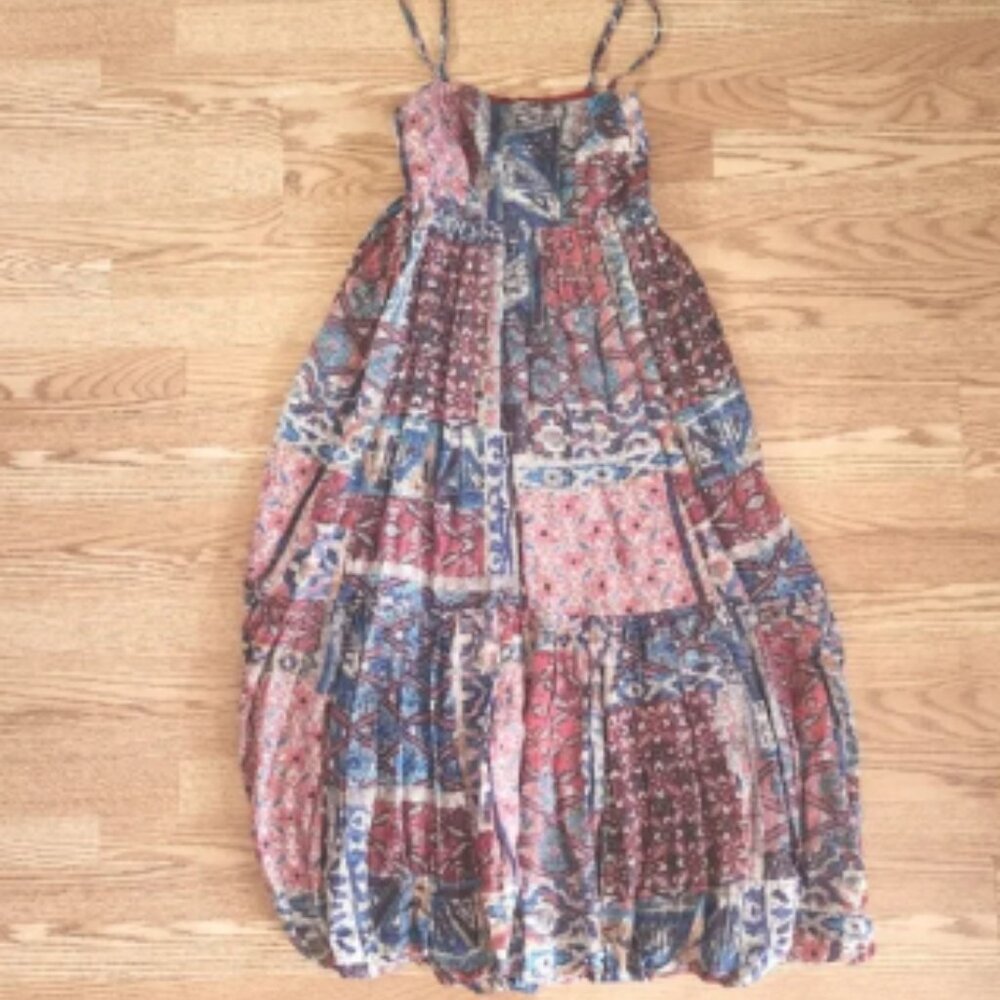EUC Anthropologie Nikita Mhaisalkar Tiered Maxi Dress, Size 4